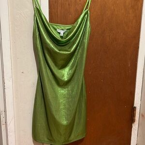 Sincerely Jules Green Mini Dress
Size: medium 
Brand new
With tags
